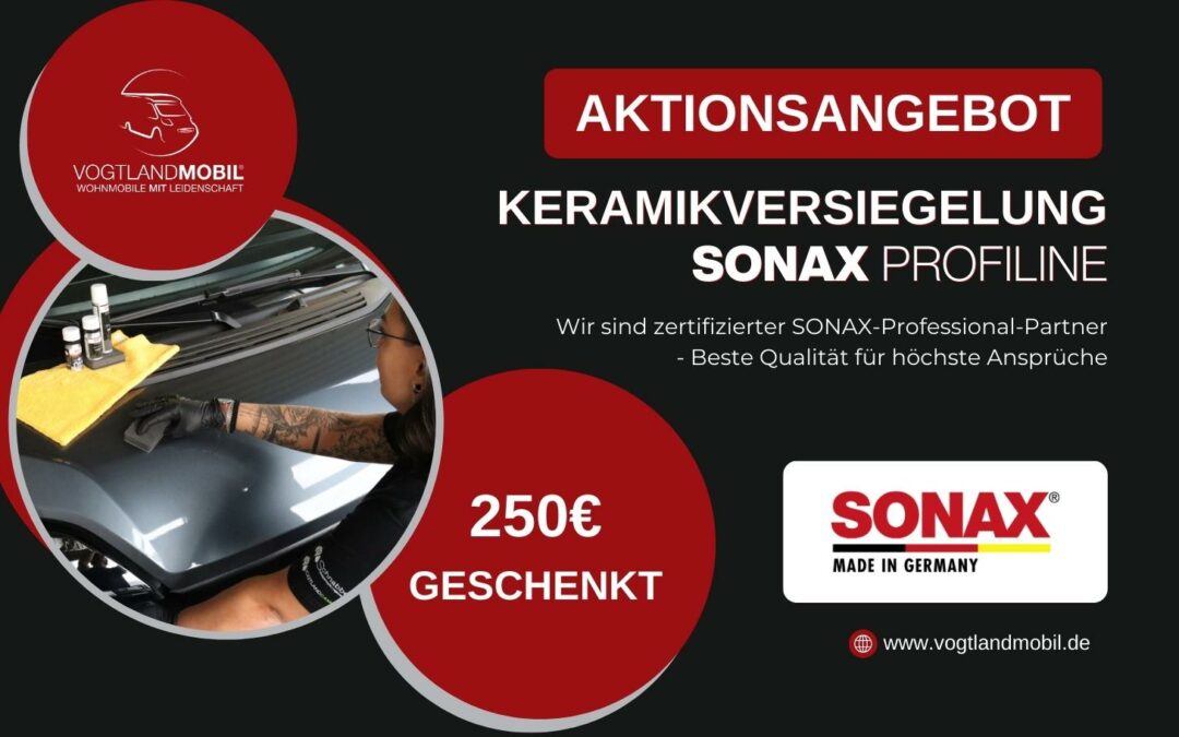 Aktionsangebot – Keramikversiegelung mit der SONAX PROFILINE